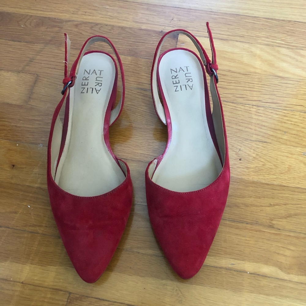 Naturalizer Red Flats